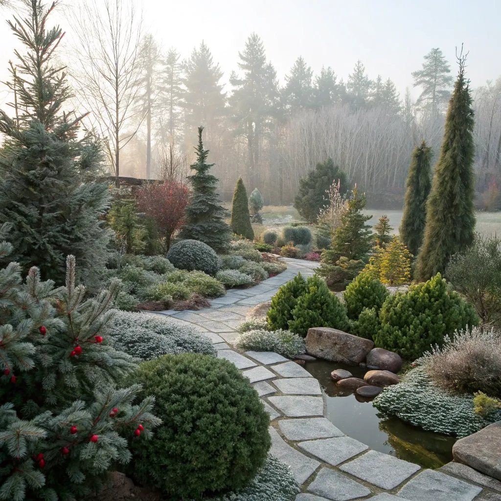 Danielle Kim's sustainable and serene winter garden design